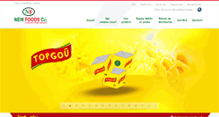Desktop Screenshot of newfoods-cm.com